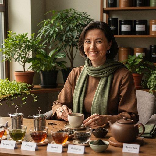 DГ©gustation de thГ© Assam dans un environnement convivial.